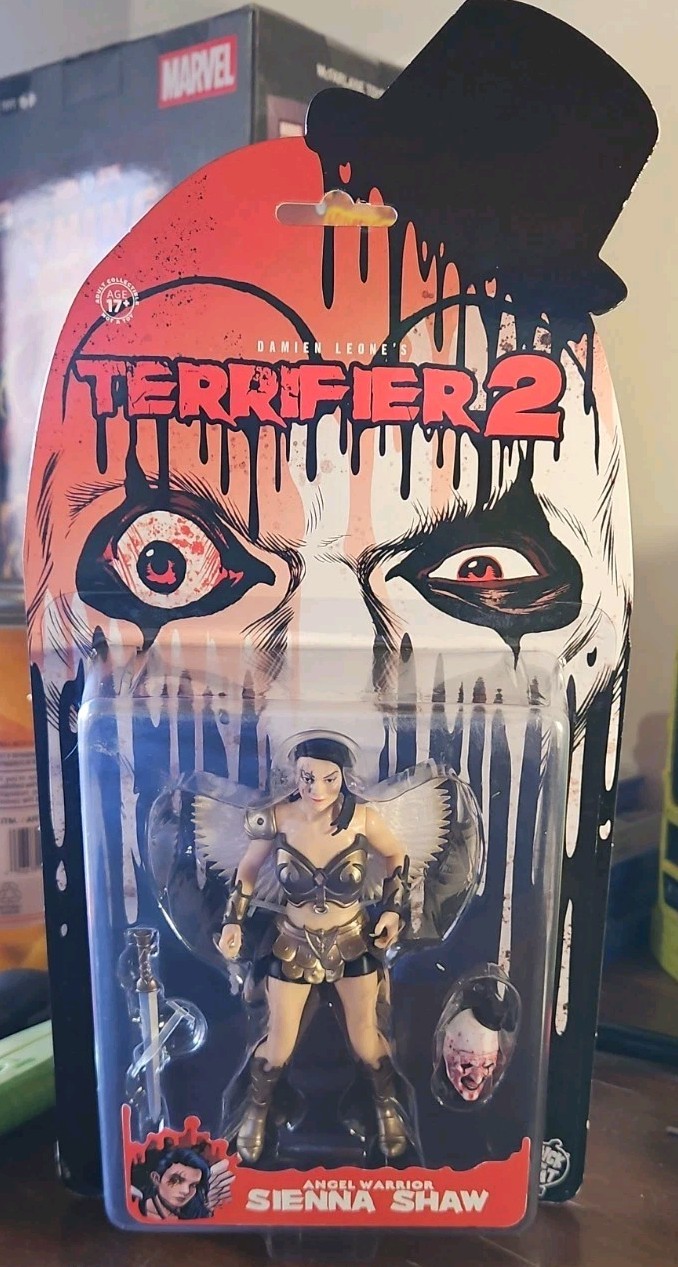 Terrifier 2 Angel Warrior Sienna Shaw Collectible 5&Prime; Action Figure New