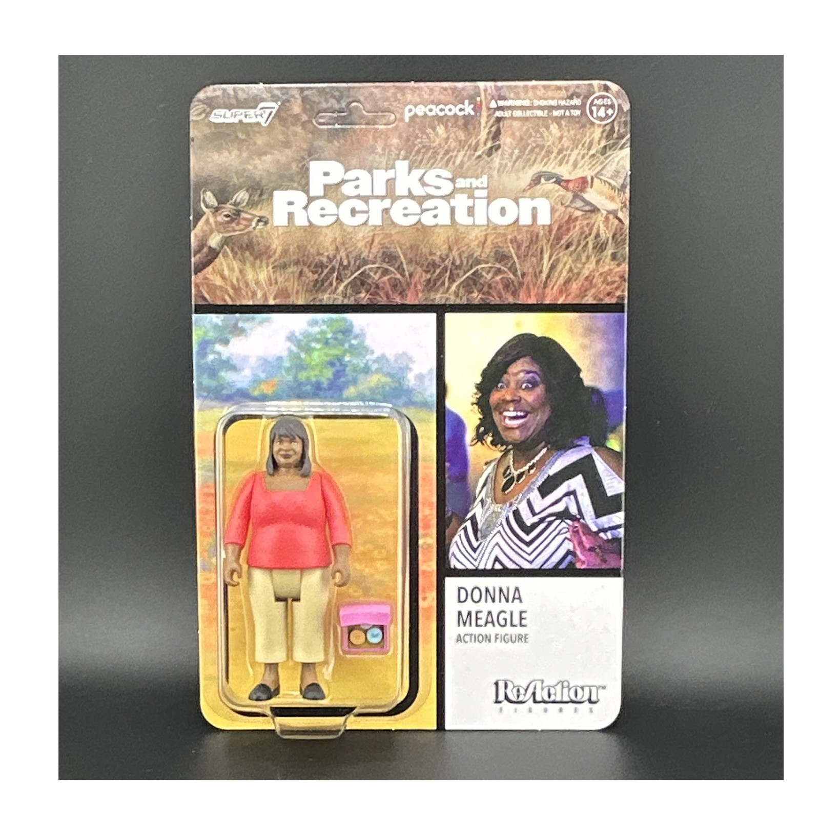 Super7 Parks and Recreation Donna Meagle ReAction Action Figure Age 14+
