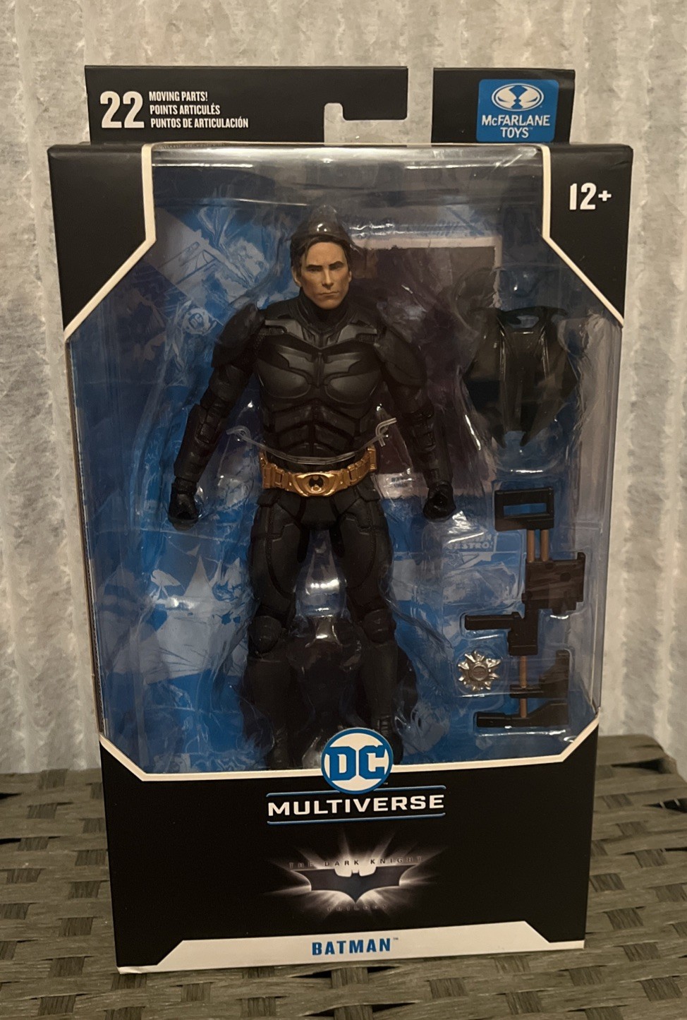 2024 McFarlane DC- The Dark Knight Rises- BATMAN (H.K. Sky Dive, Christian Bale)