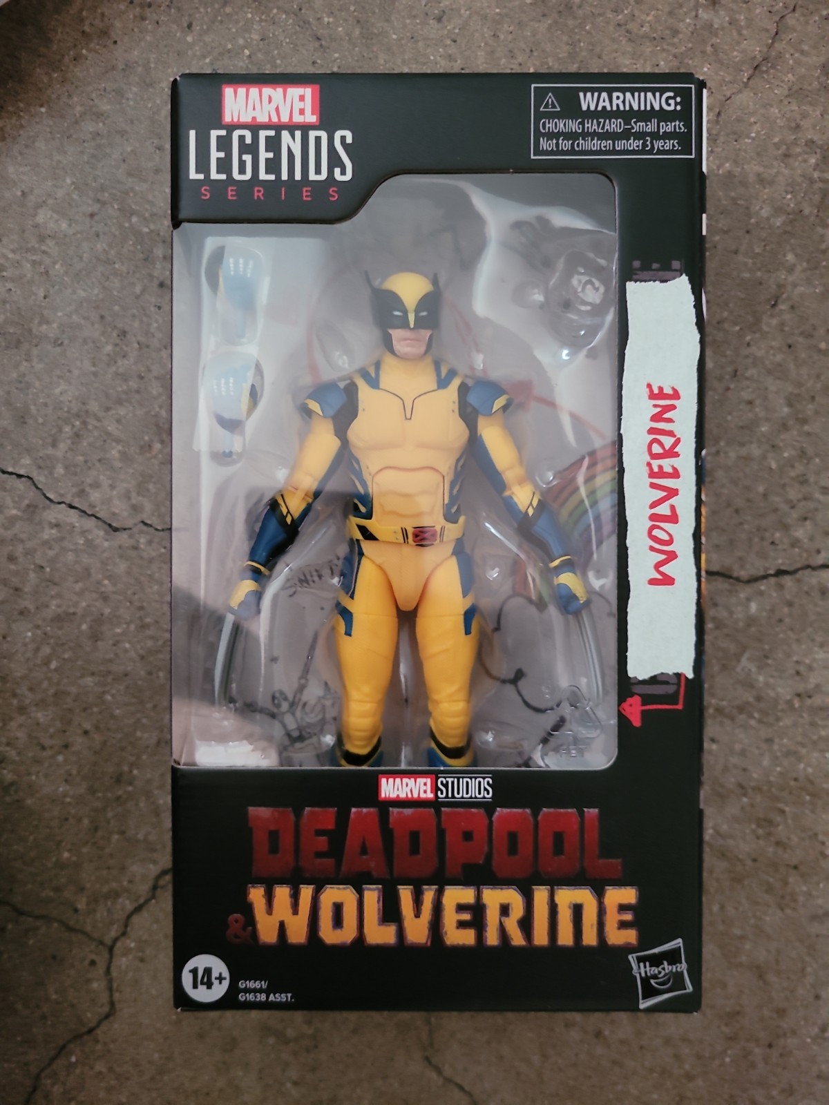 Hasbro Marvel Legends Deadpool & Wolverine 6&Prime; Action Figure missing head
