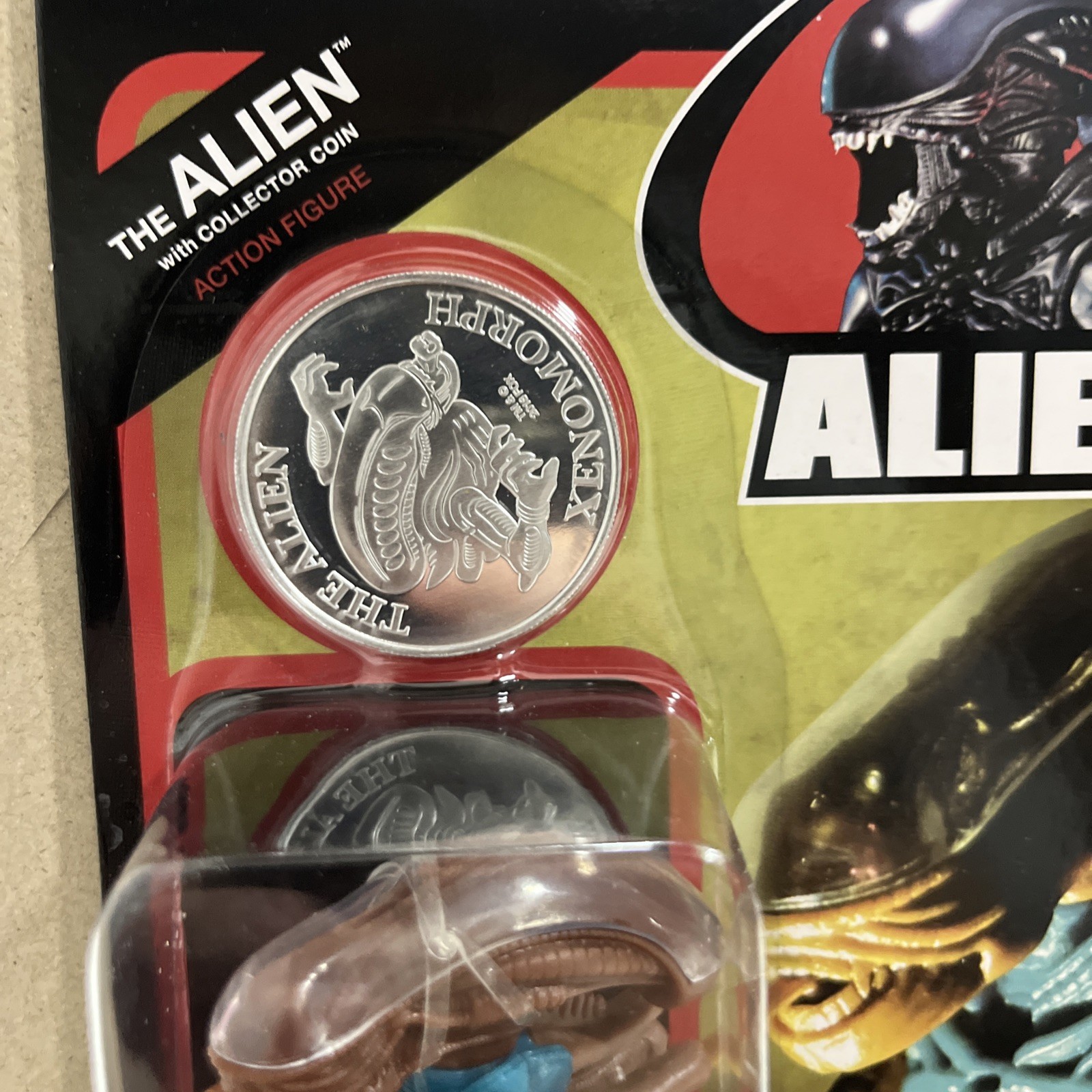 2018 Super 7 Alien ReAction SDCC The Alien (With Coin) « Hammerhead »