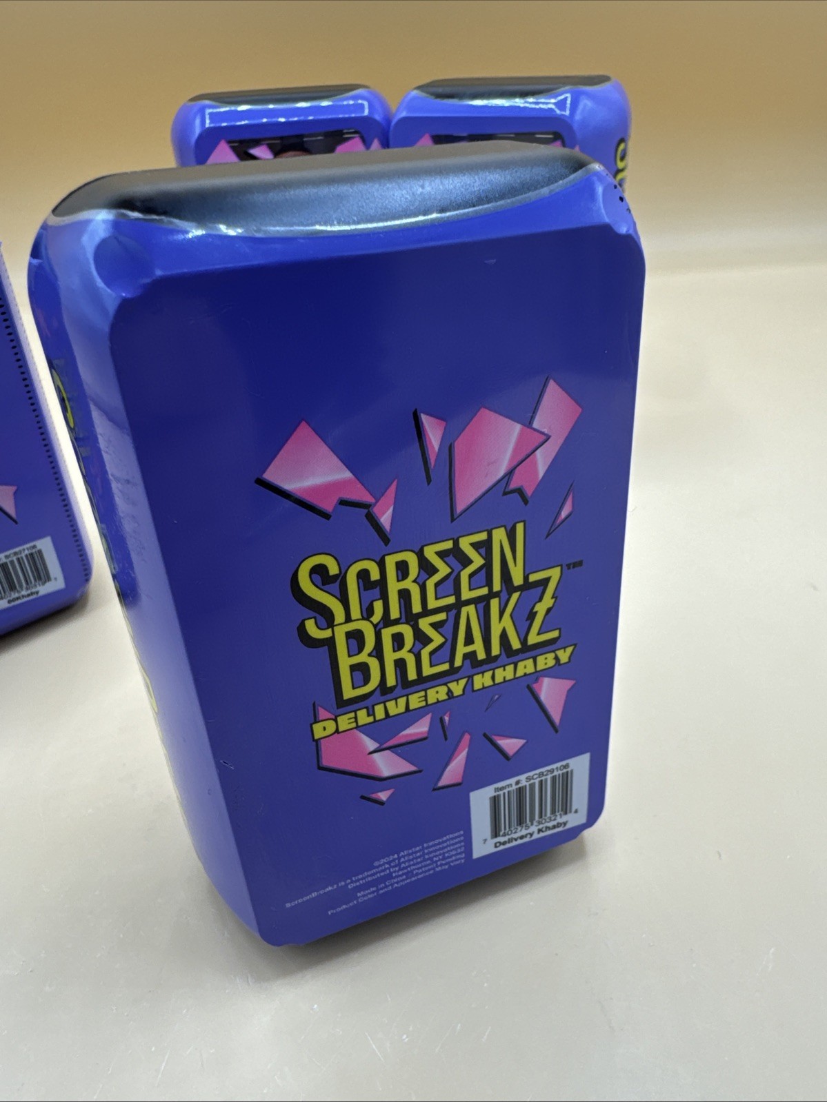 ScreenBreakZ Khaby Figures Delivery 00 Classic & Golden 4.5&Prime; Lot Of 4 New