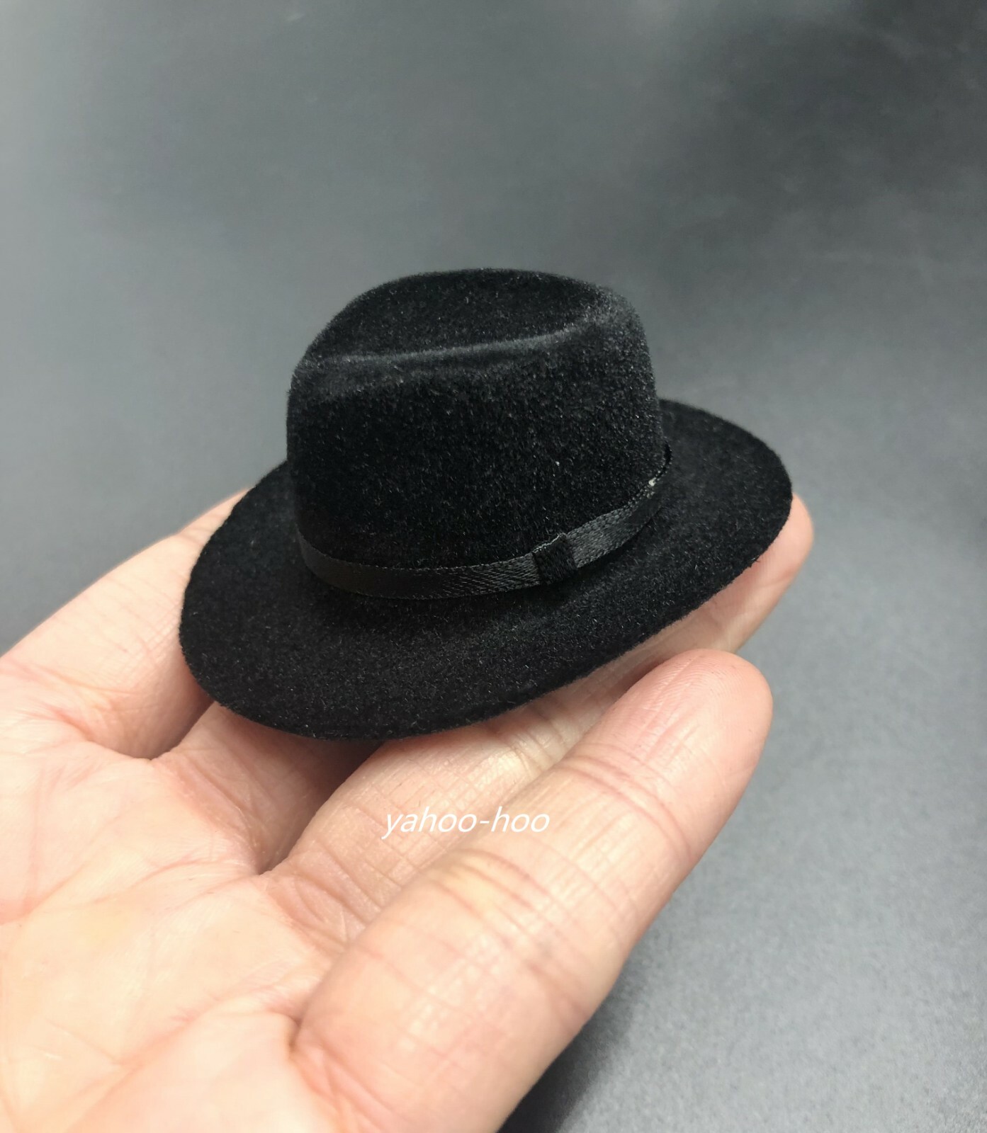 1/6 scale Black Topper Hat for 12 » ACTION FIGURE Doll Accessory