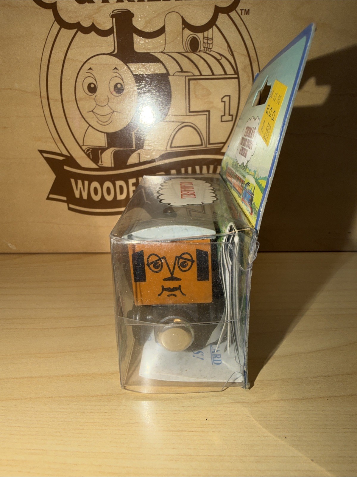 CLARABEL COACH ! THOMAS FRIENDS TRAIN WOODEN 1994 Learning Curve NEW OPEN BOX