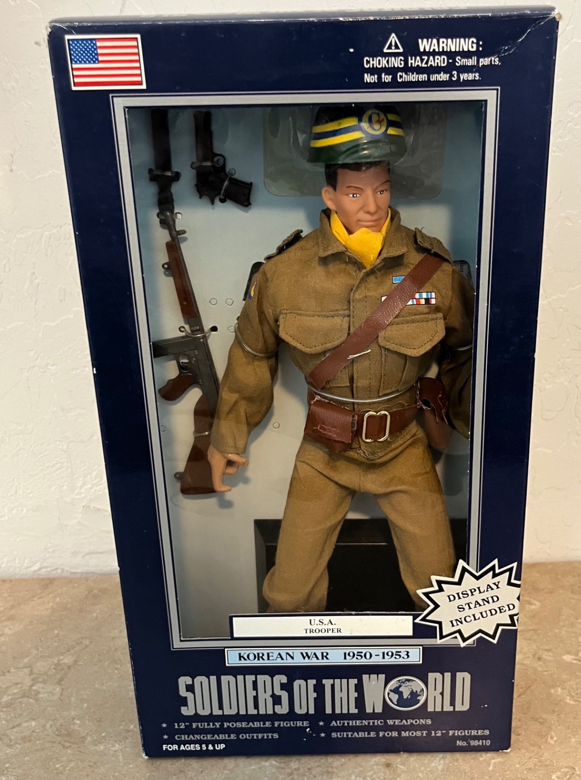 Soldiers of the World Korean War 1950-1953 U.S.A. Trooper 12&Prime; Figure