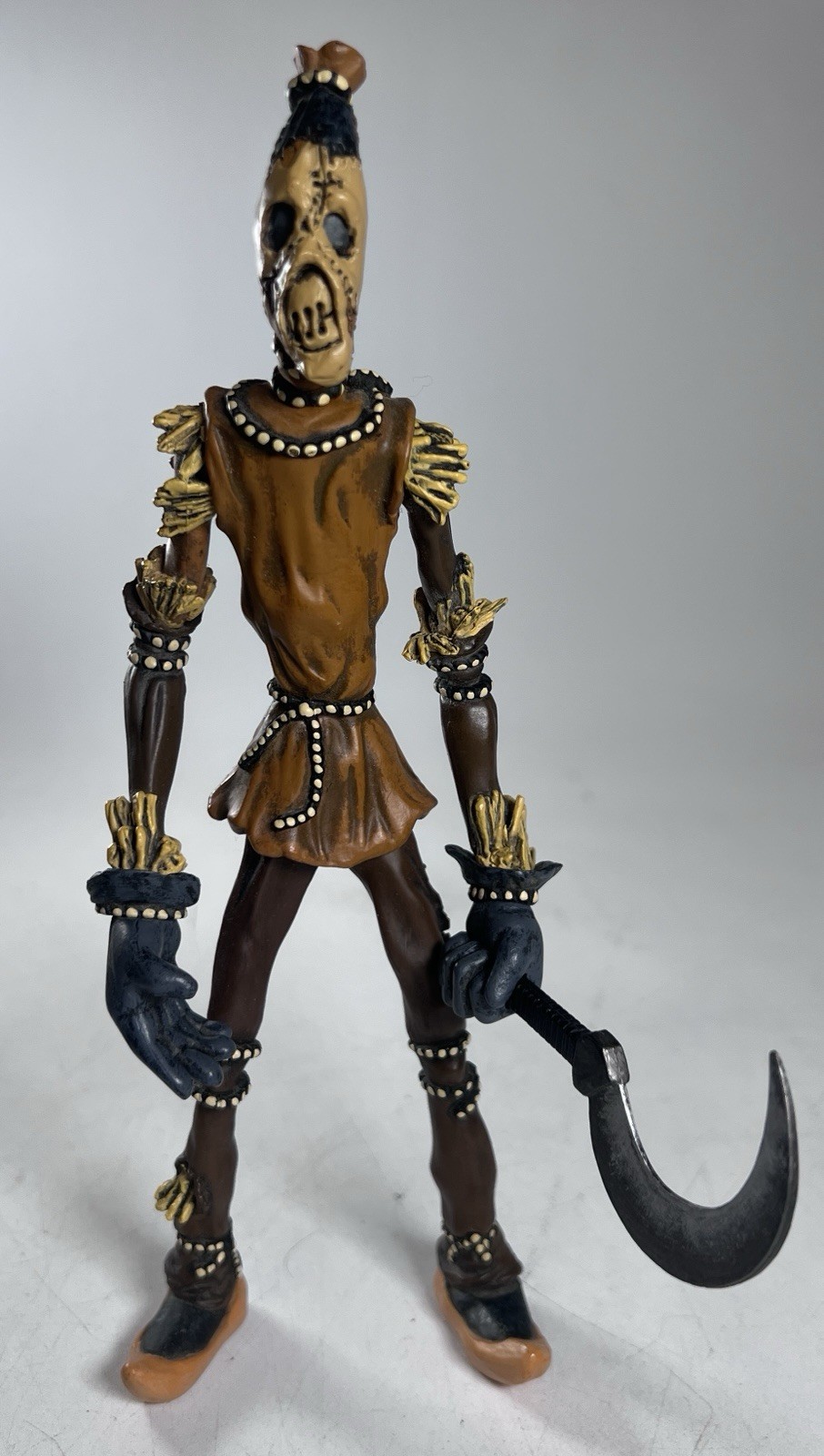 American Mcgee&rsquo;s Straw Golem Evil Scarecrow Oz Inspired Figure Halloween 8”