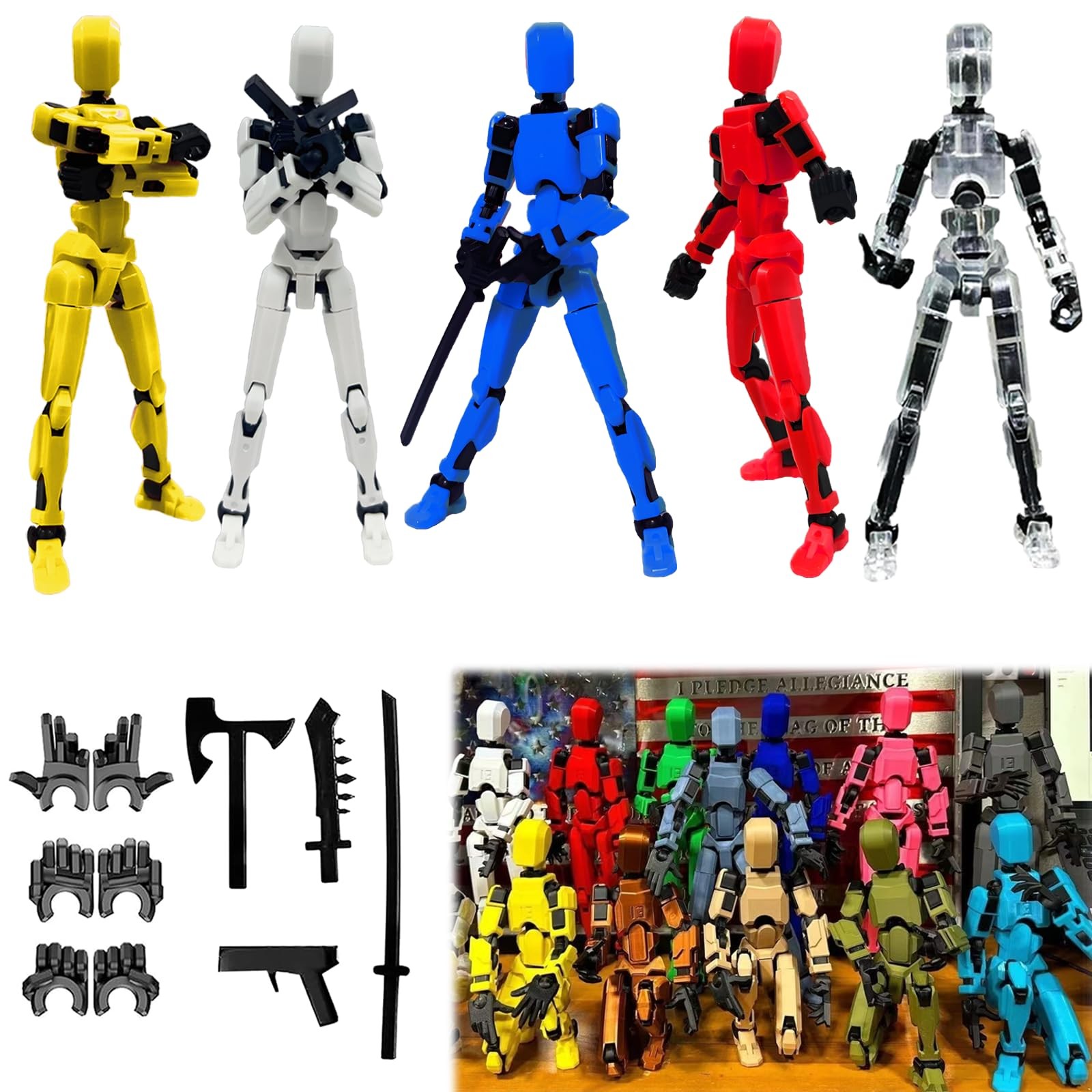 2026 New Assembly CompletedTitan 13 Action Figure,Dummy Robot 13 Action Figur…