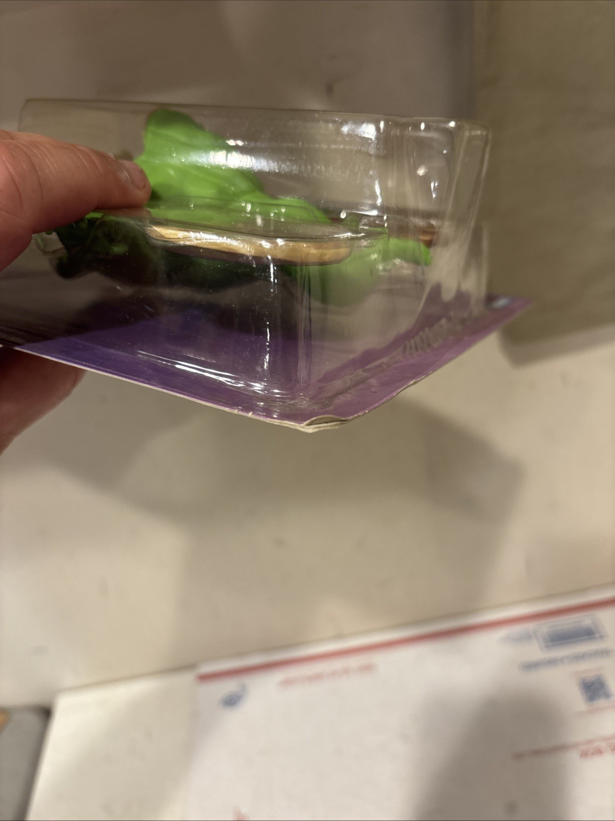Real Ghostbusters Green Ghost Slimer 1986 NEW ON CARD UNPUNCHED WOW