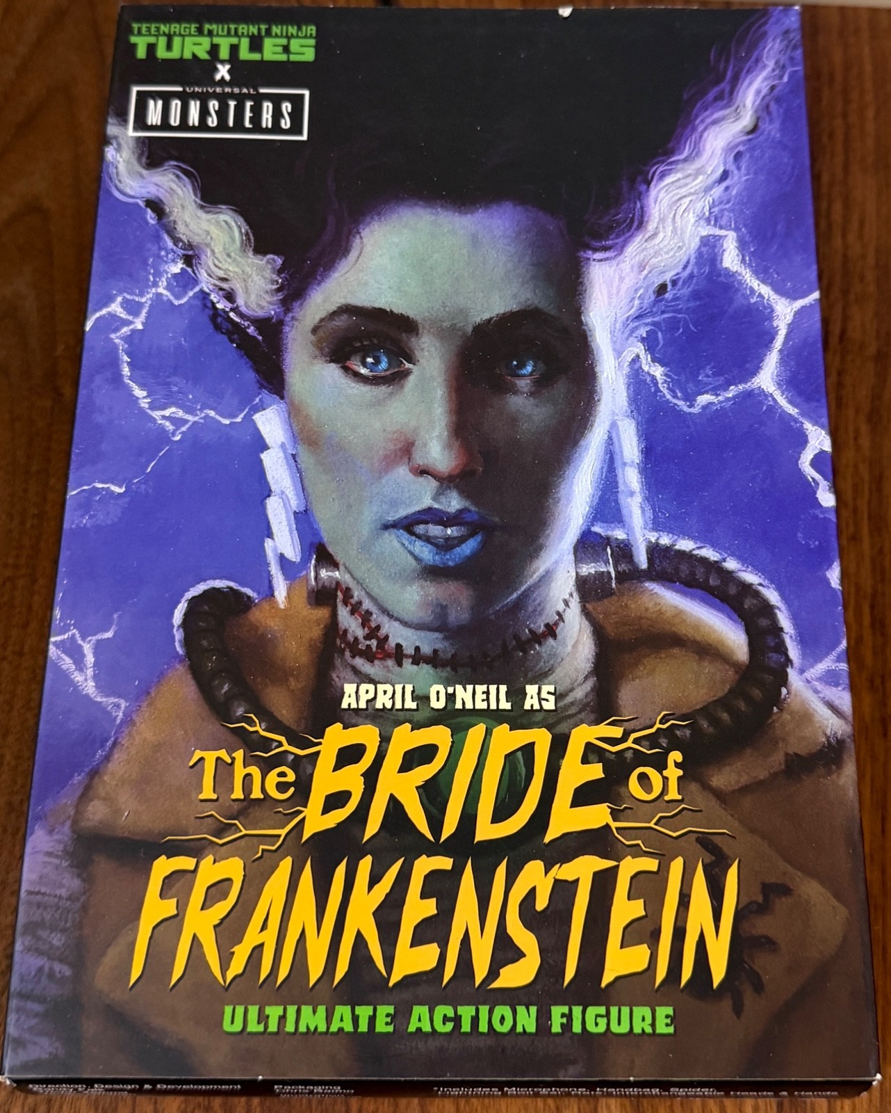 NECA April O’Neil As The Bride Of Frankenstein TmntXMonsters Crossover Figure