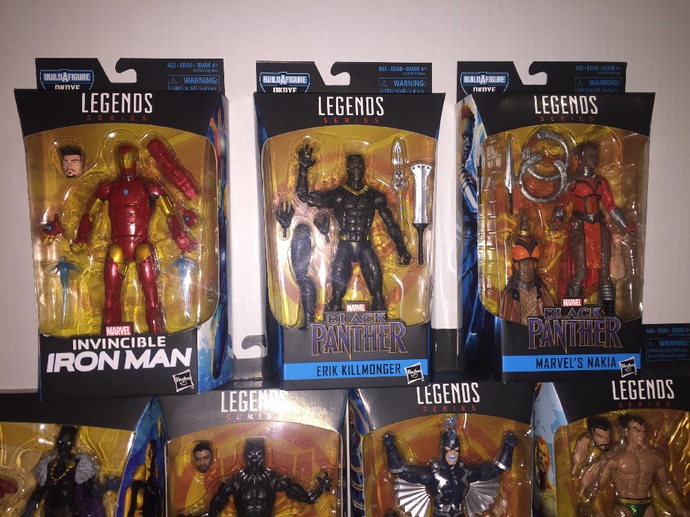 COMPLETE Marvel Legends Entire Black Panther Wave + TRU & Walmart Exclusives