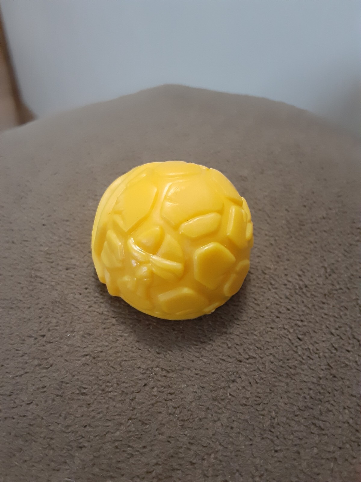 Tmnt TD Tossin Leo Yellow Football Helmet Playmates 2015 Reproduction Leonardo