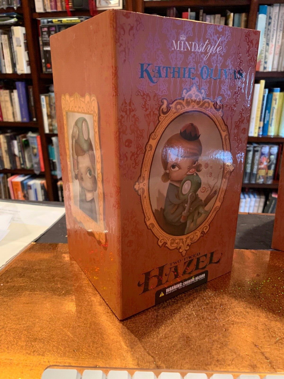 TWO FACED HAZEL « ASIAN » VERSION 9&Prime; vinyl BY KATHIE OLIVAS