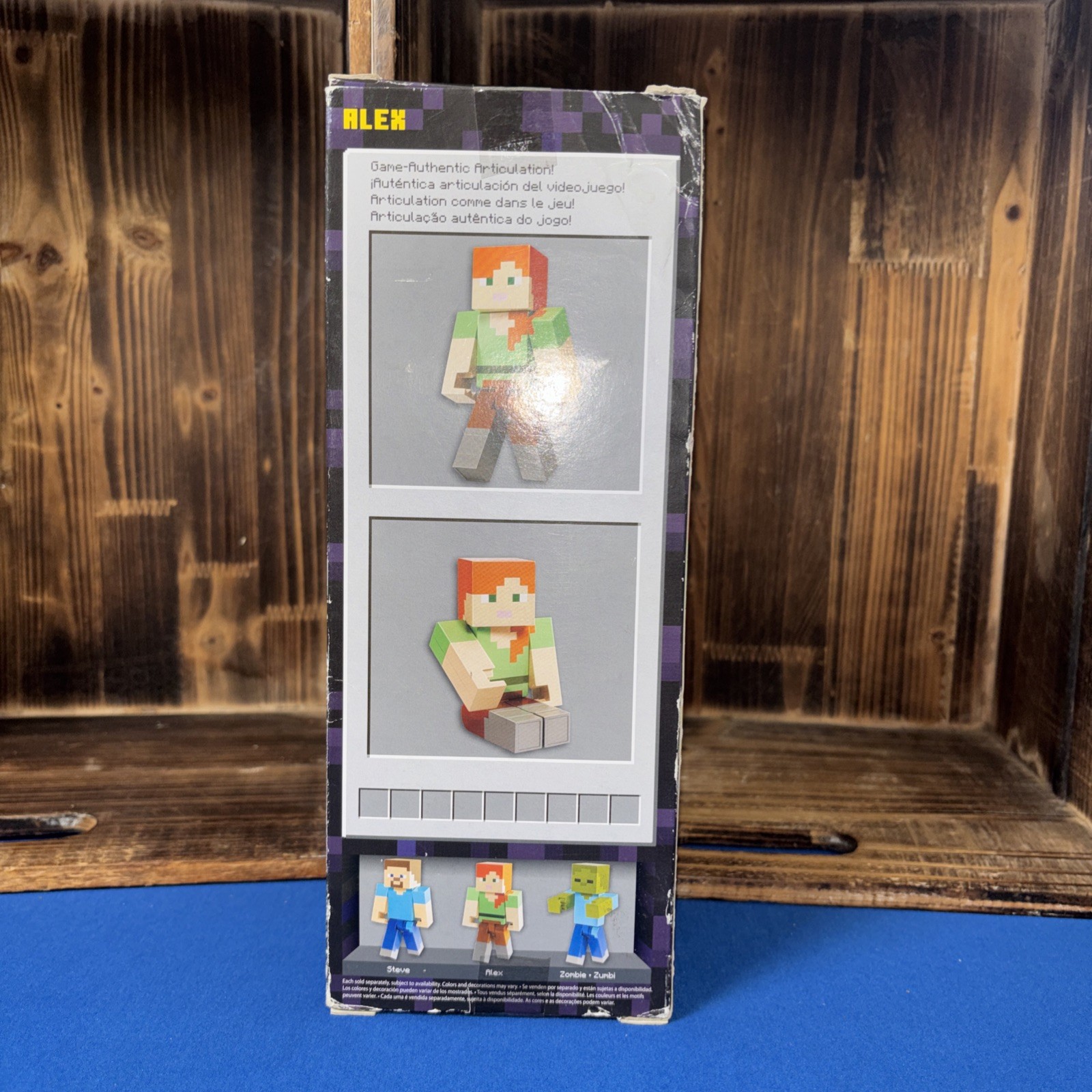 New Minecraft Alex 8.5” Large Scale Action Figure 2017 Mojang Mattel