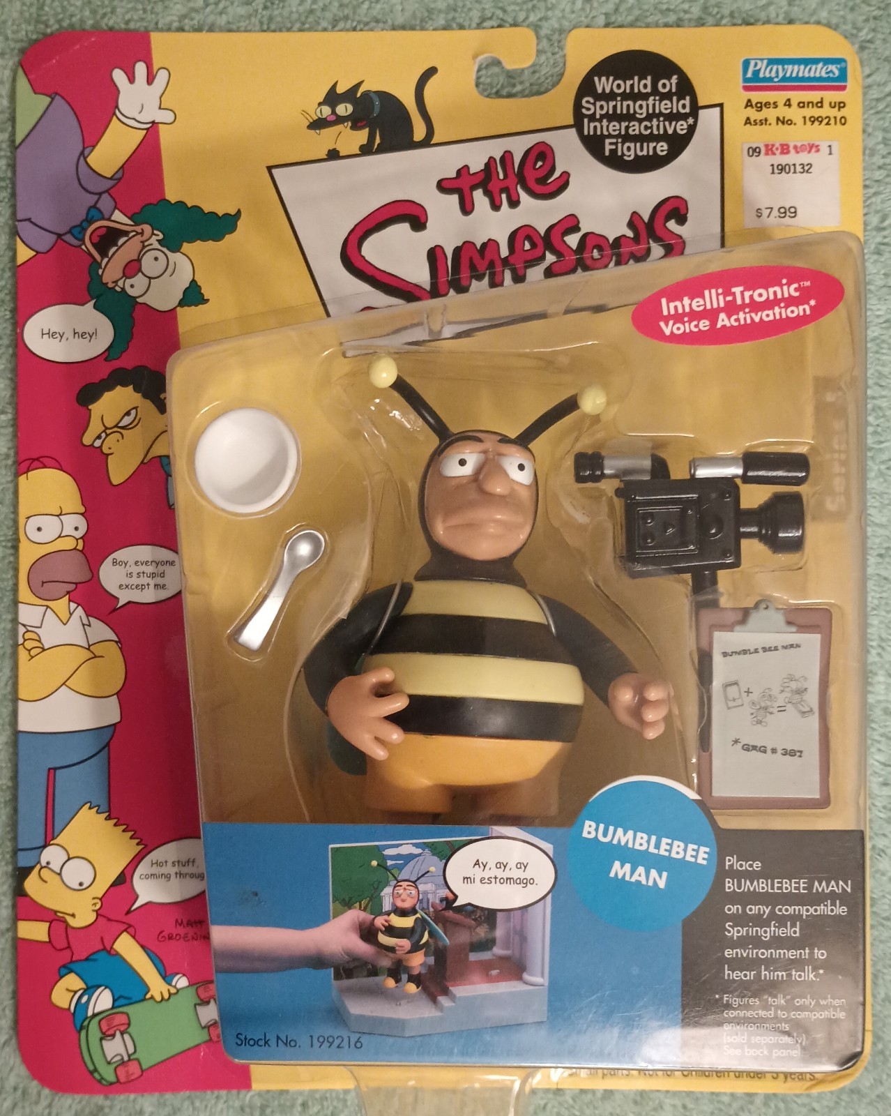 Playmates, World of Springfield, The Simpsons – Series 5 – Bumblebee Man