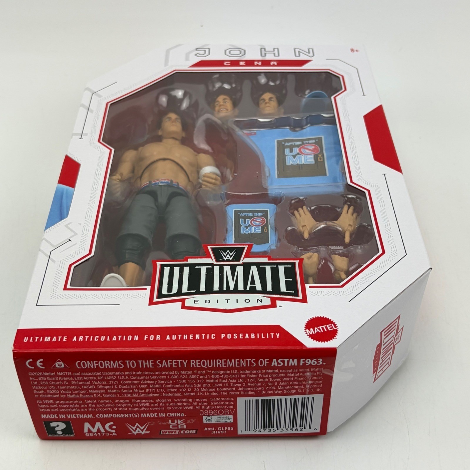 WWE Ultimate Edition John Cena Action Figure Series 31 Heel Turn In Hand New