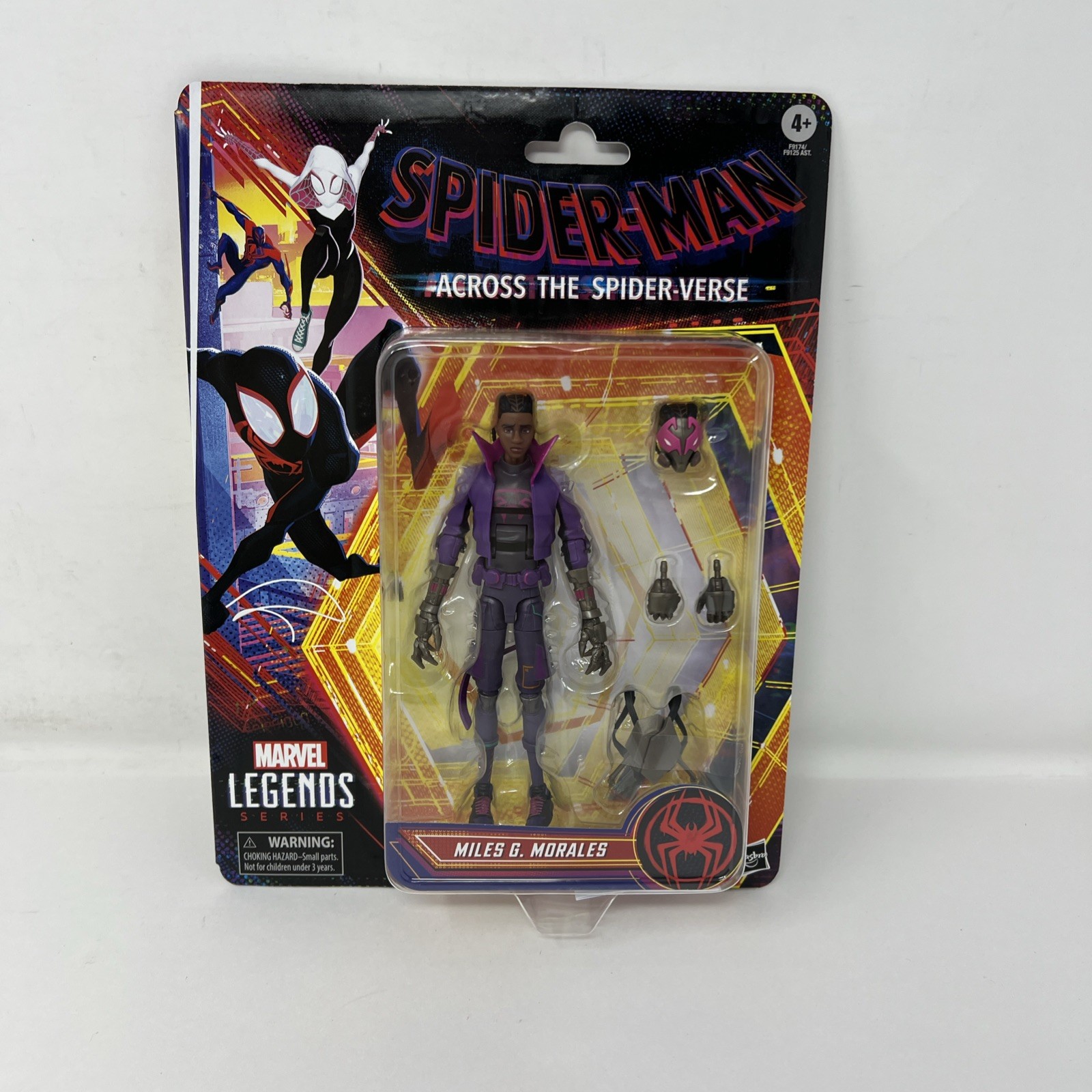 Marvel Legends Miles G. Morales Spider-Man Across The Spider-Verse Figure New