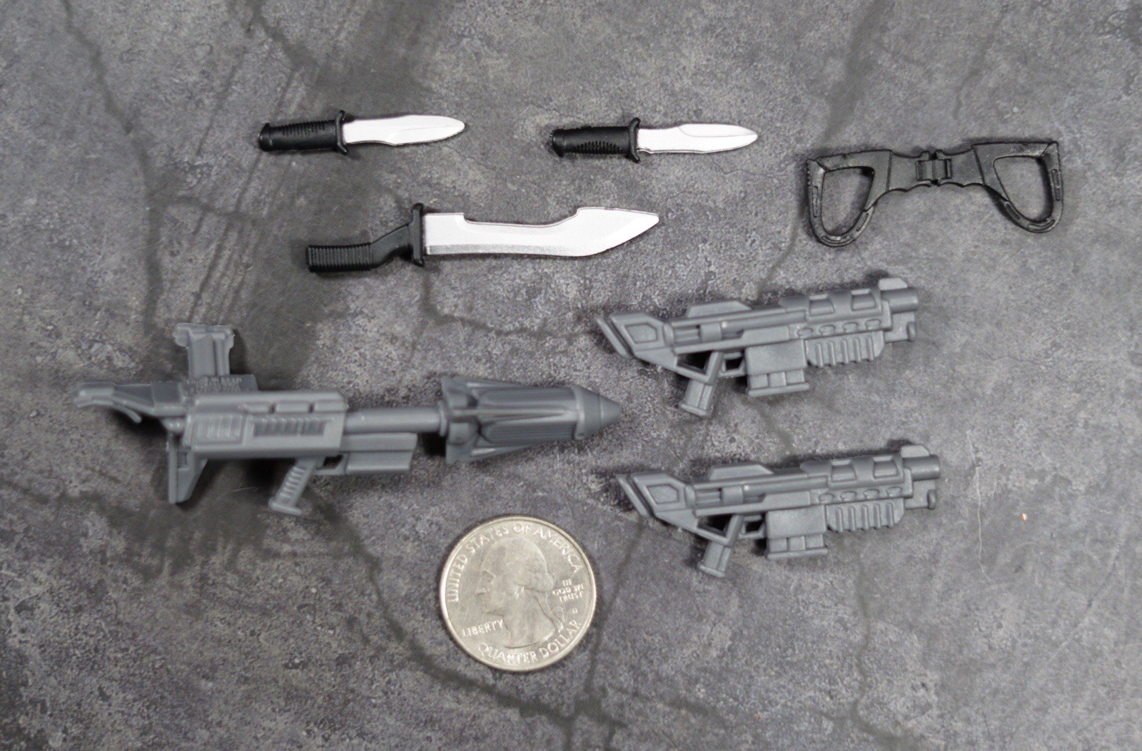 1/12 Scale Figure Lot Weapon Knife 7pcs