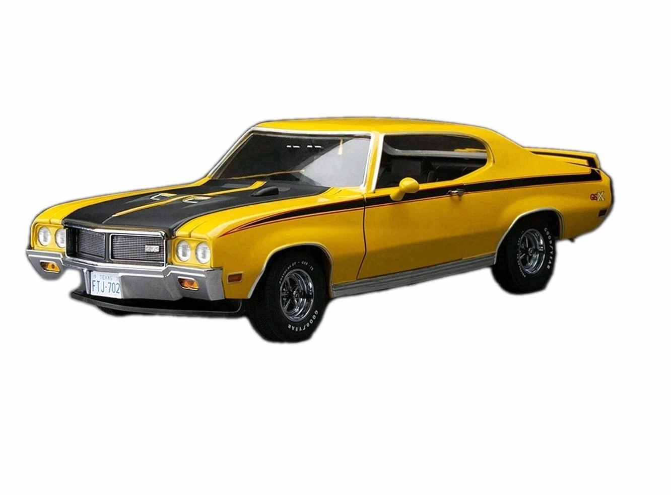 SunStar 1:18 1970 Buick GSX Saturn Yellow Diecast Car Model SS-5702 New