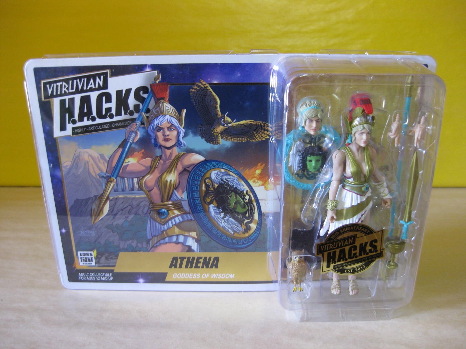 2023 Vitruvian Hacks 10th Anniversary Boss Fight Studio 4&Prime; Athena New MIP