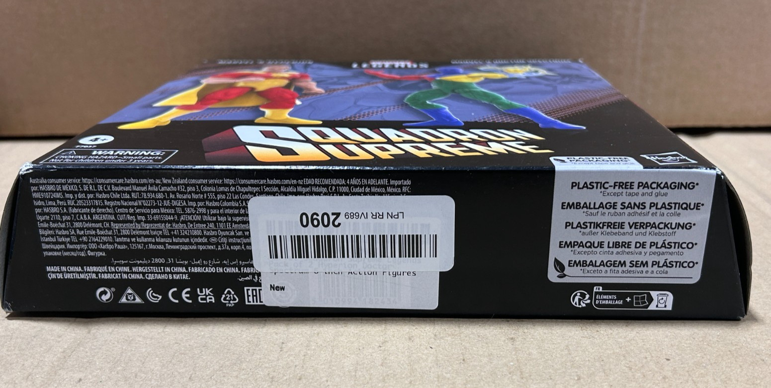 Marvel Legends Squadron Supreme 6&Prime; Figure 2-Pack Hyperion & Dr Spectrum