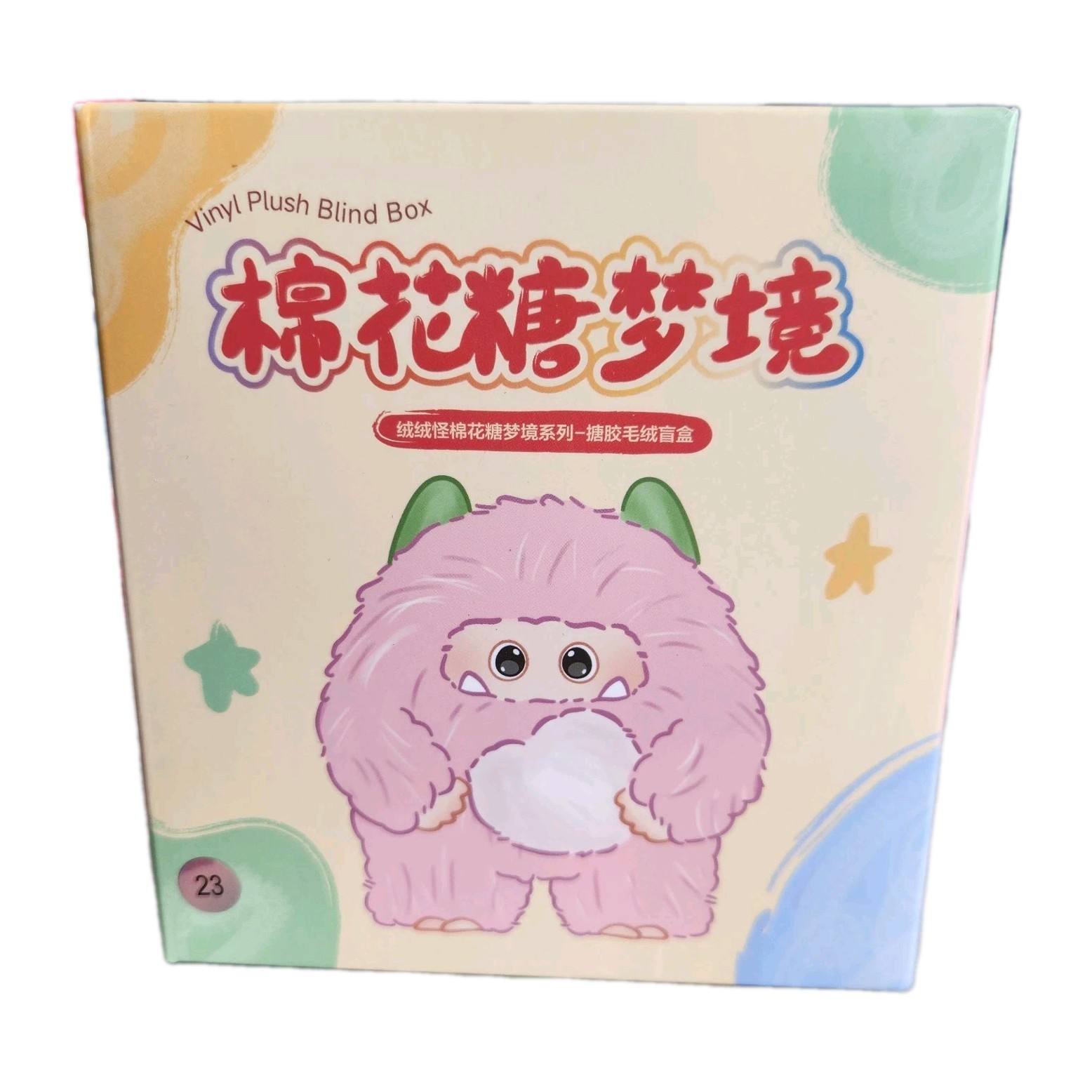 Giggle Monster Marshmallow Dreams Series Blind Box Vinyl Plush Random Character