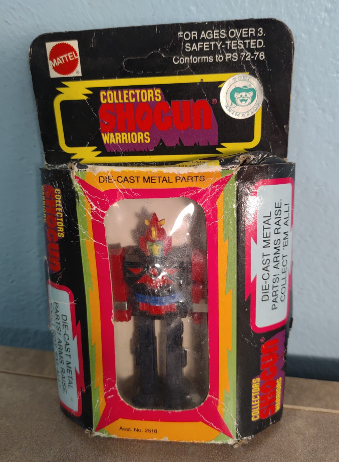 VOLTES V SHOGUN WARRIORS 3&Prime; Figure BOX Vintage Robot Voltus Mattel Popy insert