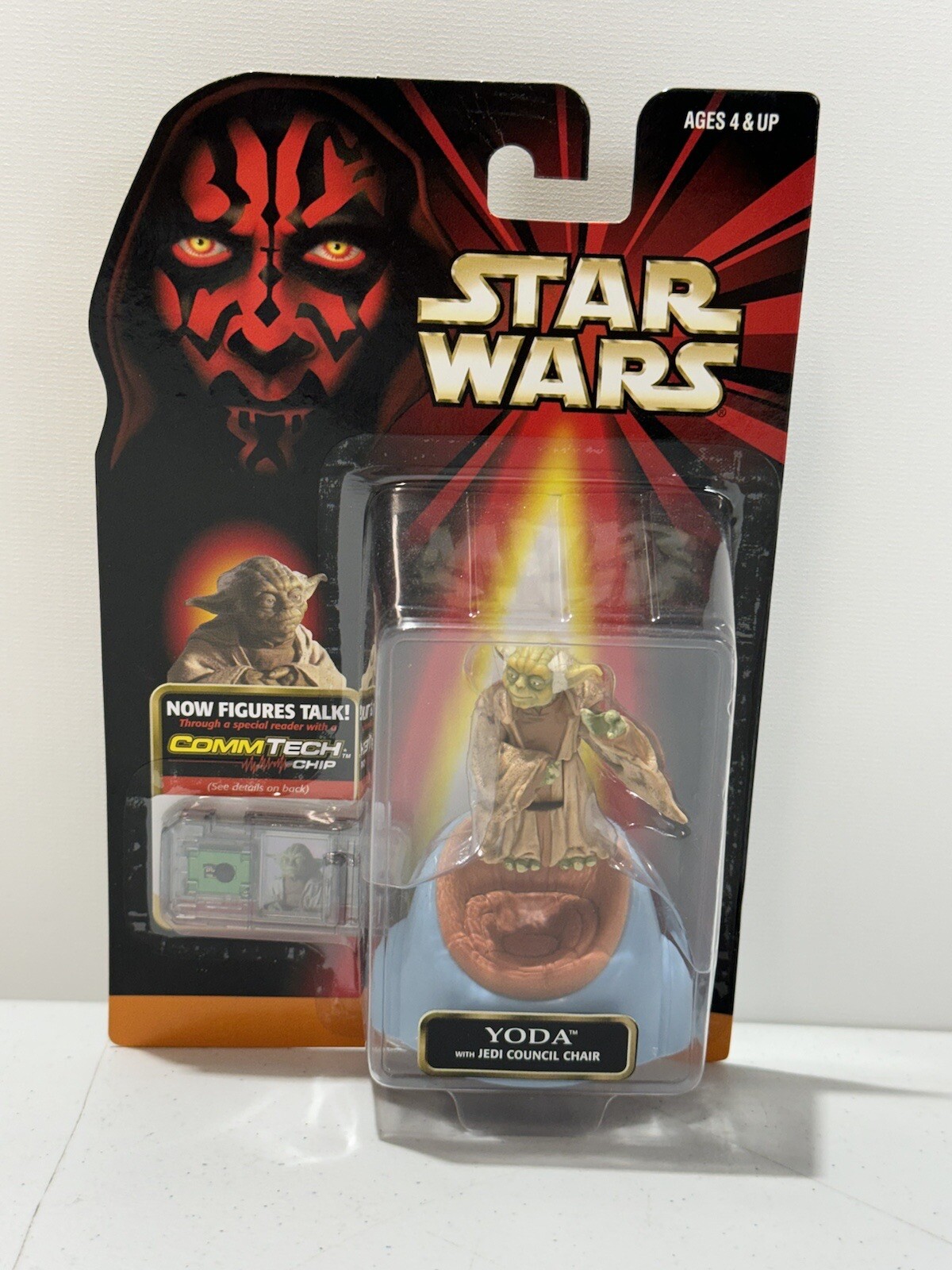 YODA STAR WARS EPISODE 1 HASBRO 1998 ACTION FIGURE NEW SEALED