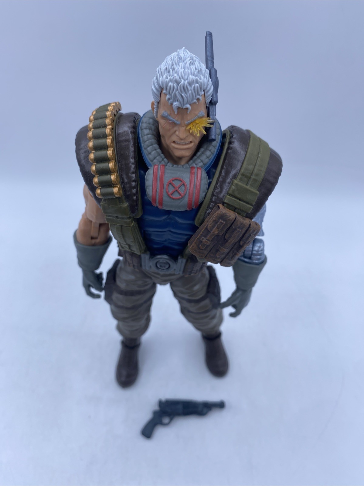 Marvel Legends Cable Sasquatch BAF Wave Loose INCOMPLETE