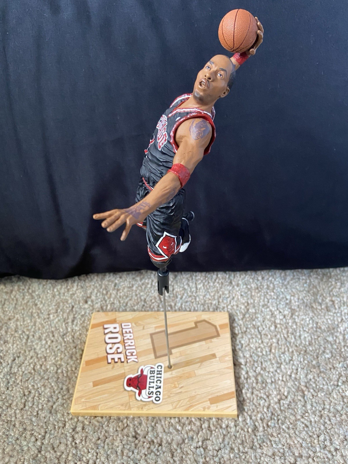 Derrick Rose Series 20 McFarlane Figure Chicago Bulls MVP Bronze Variant NBA