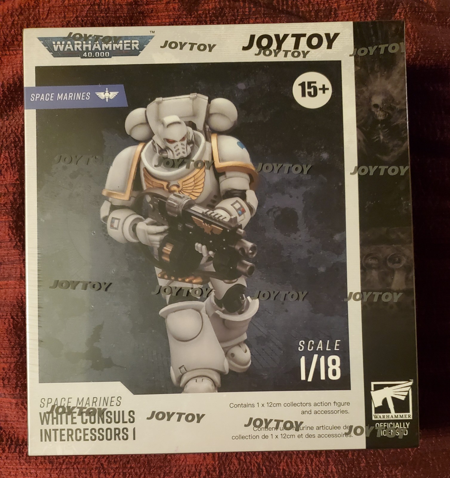 JoyToy Warhammer 40K 40,000 | Space Marines White Consuls Intercessors 1