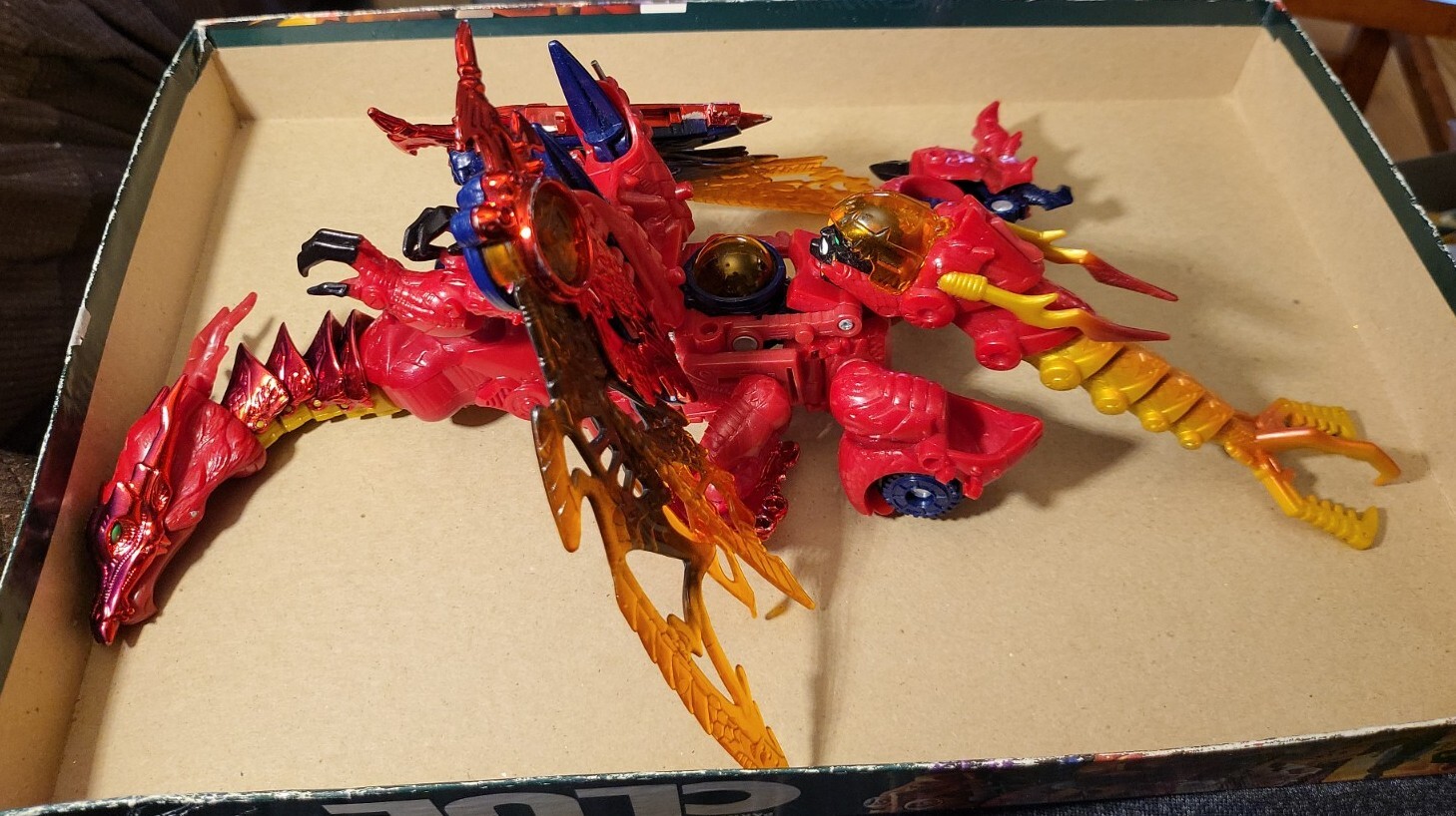 Transformers Beast Wars Transmetal 2 Megatron Dragon For Parts