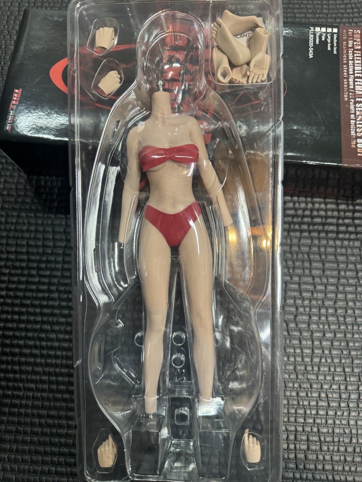 TBLeague PLLB2020-S43A 1/6 Figure Suntan Woman Body Model Toys No head & Cloth