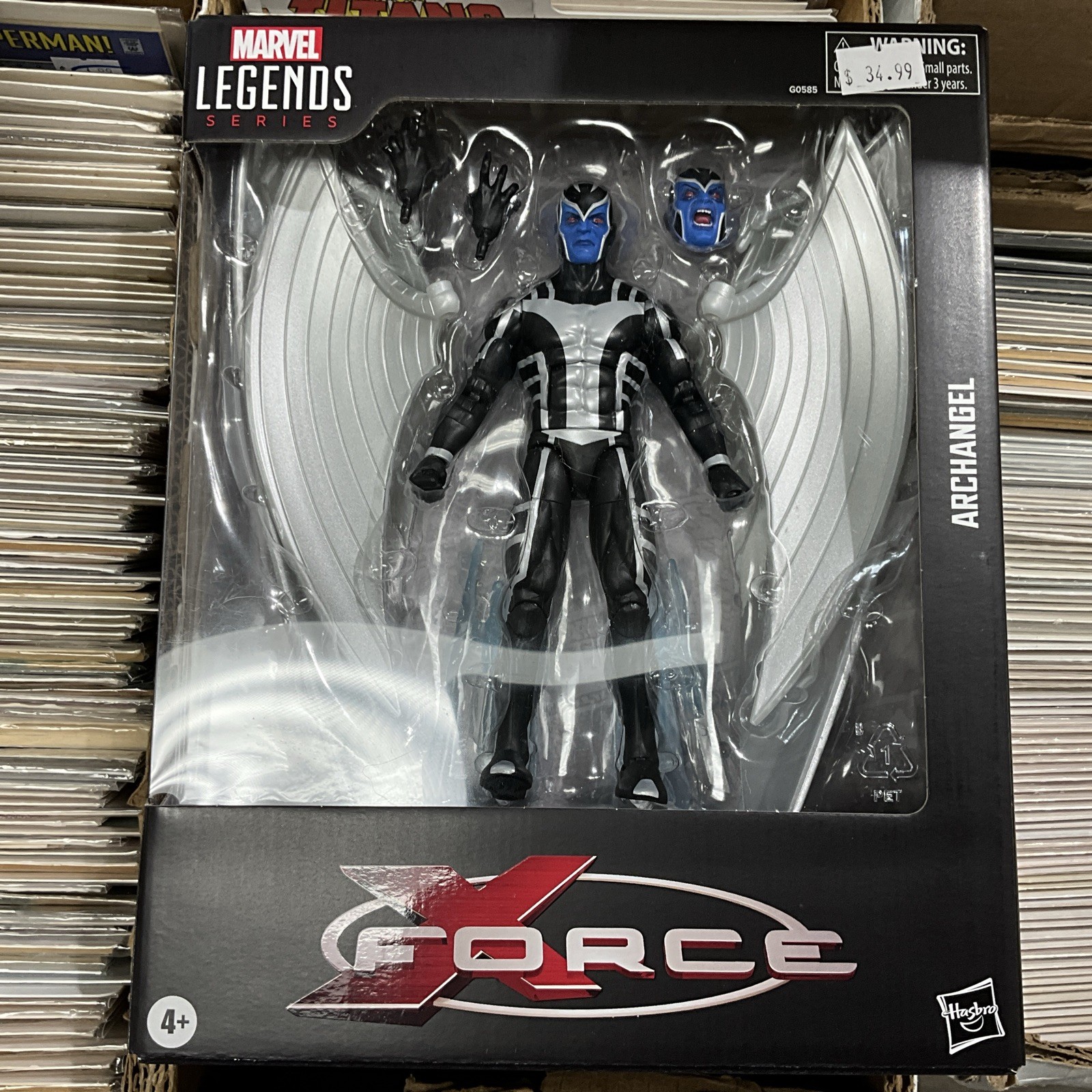 Marvel Legends X-Men 6 Inch Action Figure Deluxe X-Force Archangel Sealed