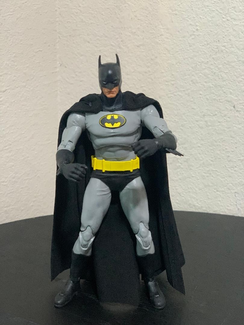 Custom Batman DC Multiverse Knightfall 1/12 Mcfarlane Wired Cape NOT FIGURE