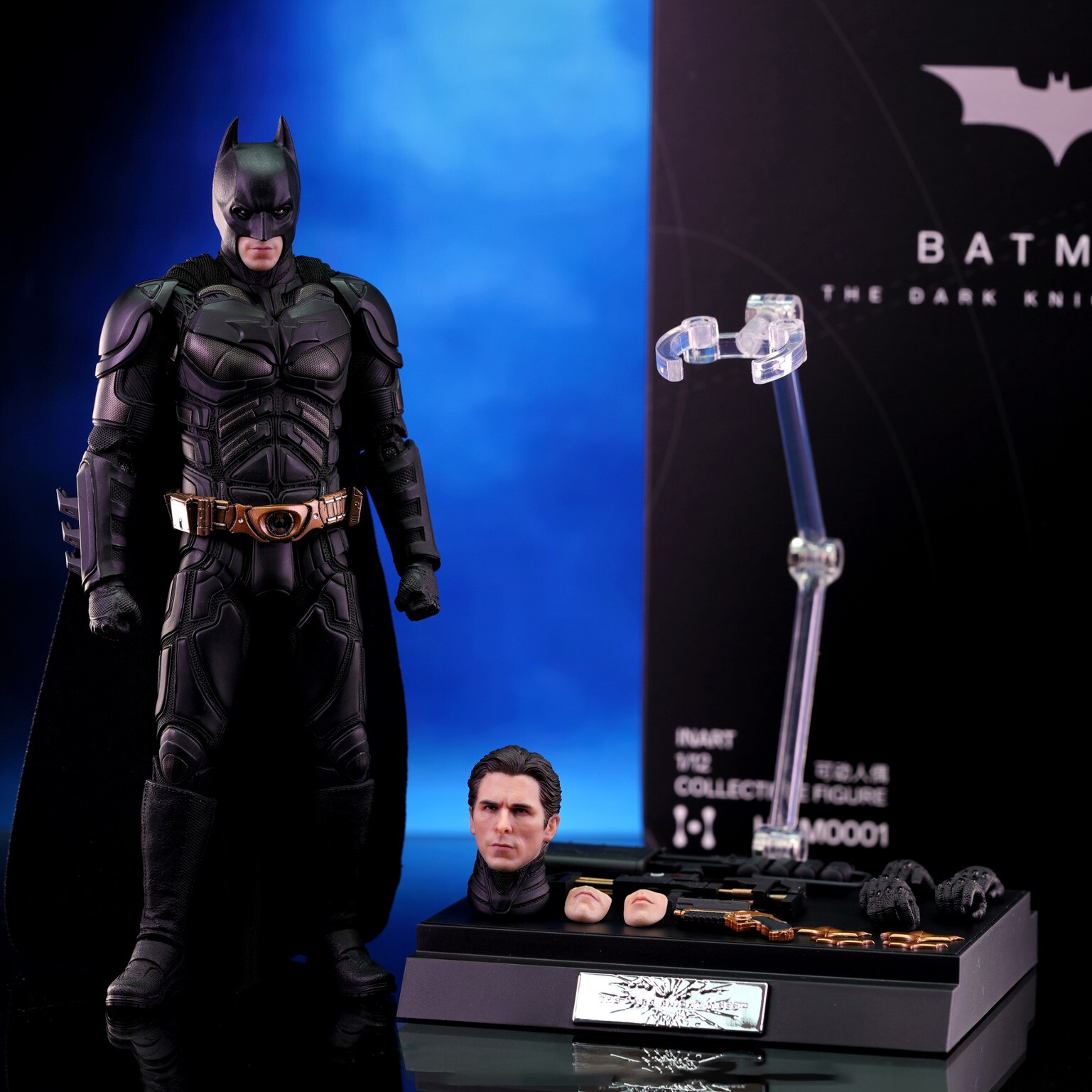 Inart 1/12 Batman Action Figure Deluxe Ver. (Batman: The Dark Knight Rises)