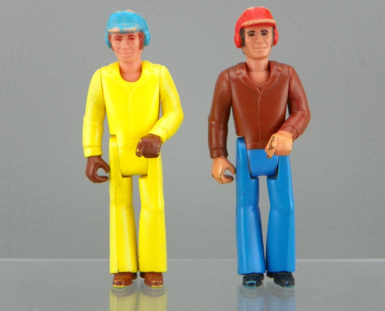 Vintage 1970s Fisher Price Adventure People Airport Mechanic 3.75&Prime; Figure Lot HK