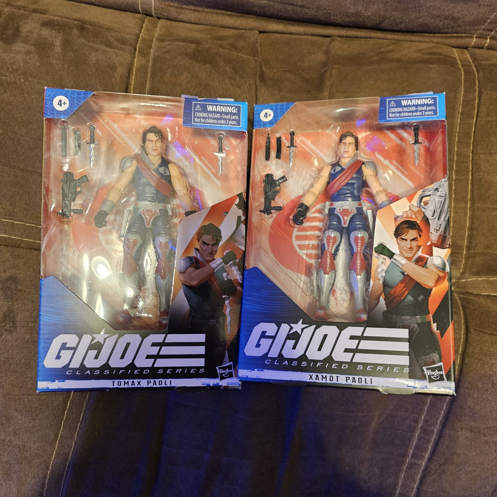 GI Joe Classified Series – Crimson Twins Tomax & Xamot Action Figure Hasbro 2022
