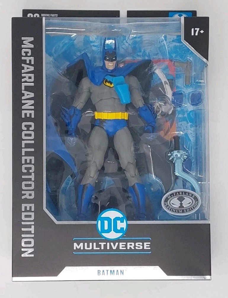 DC McFarlane Collector Edition Batman: Year Two Platinum 7&prime; Action Figure New