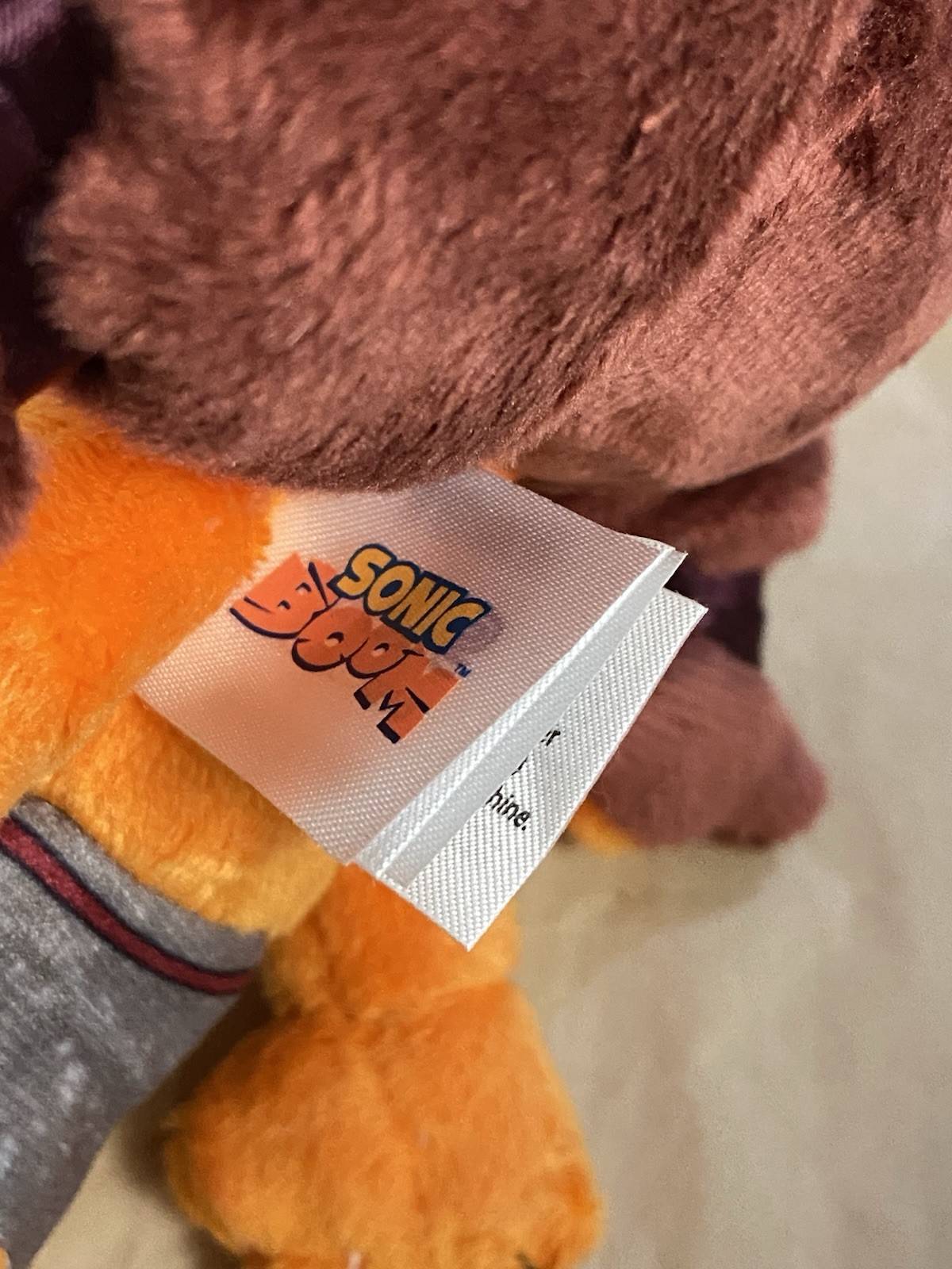Sonic The Hedgehog Sonic Boom 8” Sticks The Badger Plush TOMY