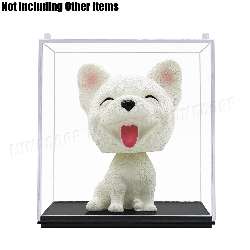US Clear Acrylic Plastic Display Case Perspex Box Dustproof Protection Cube 10cm