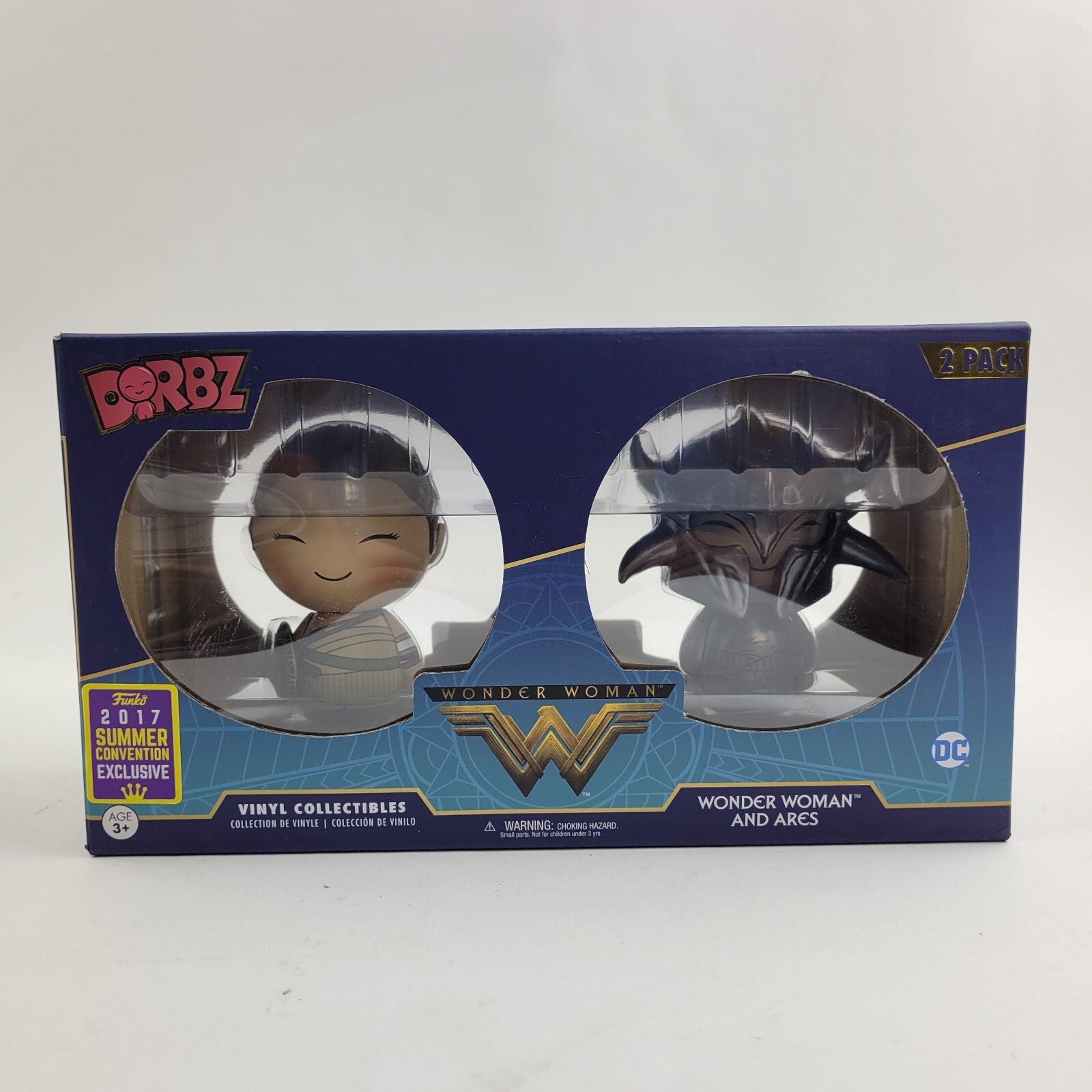 Funko Dorbz Wonder Women Ares 2017 Sdcc San Diego Comic Con 2-Pack