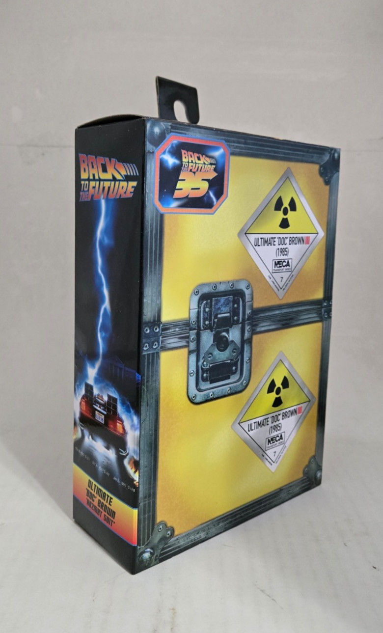 NECA Back to the Future Ultimate Doc Brown Figure Sealed In Hand