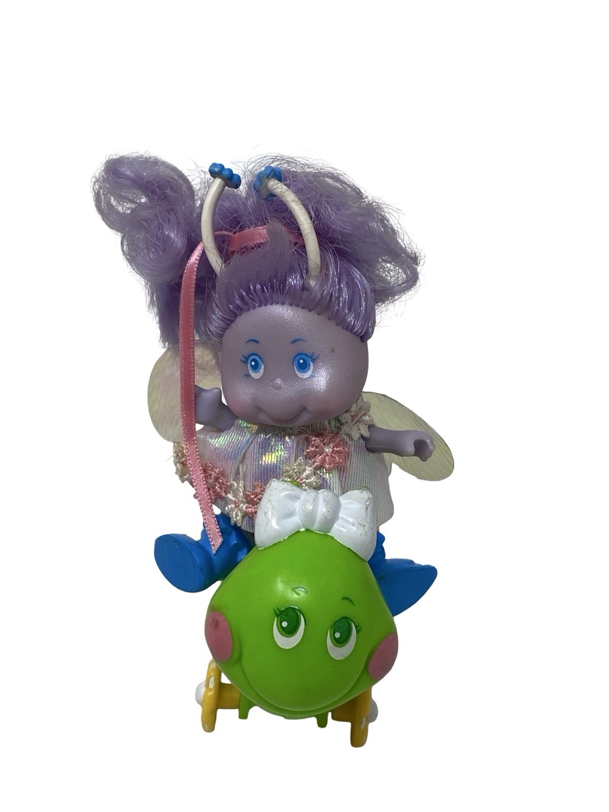 VTG Blinkins Lot Courageous Twinkle Bug Doll Purple Carrie Caterpillar Car