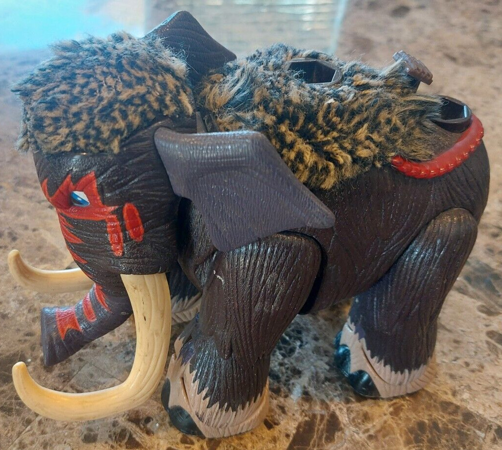 2005 MATTEL IMAGINEXT WOOLLY MAMMOTH, ROARING WORKS