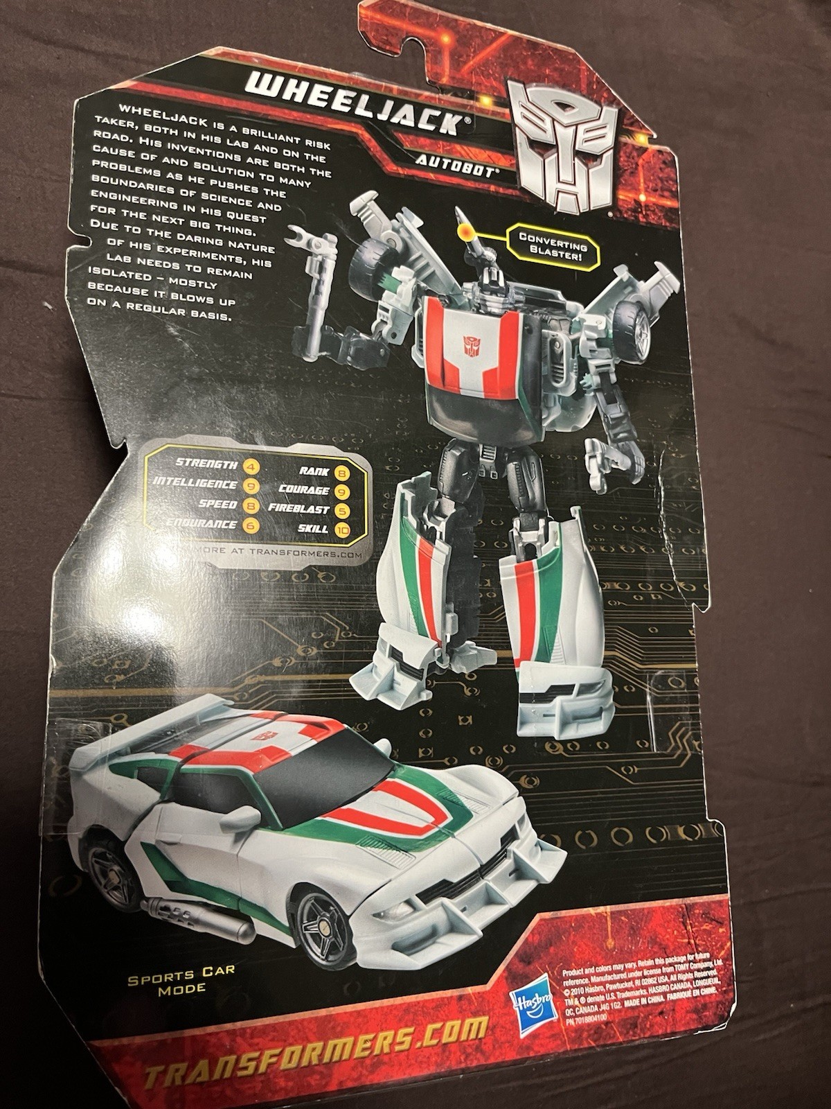 Transformers Generations Wheeljack Action Figure Autobot 2010