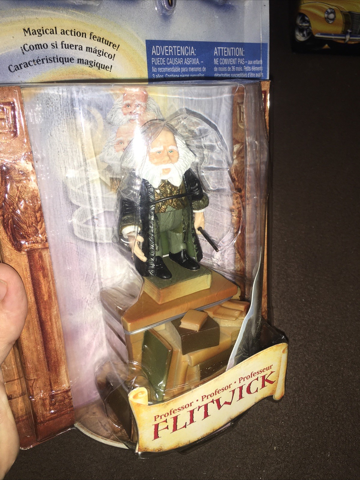 Professor Flitwick Harry Potter & the Chamber of Secrets Mattel 2002 Figure NEW