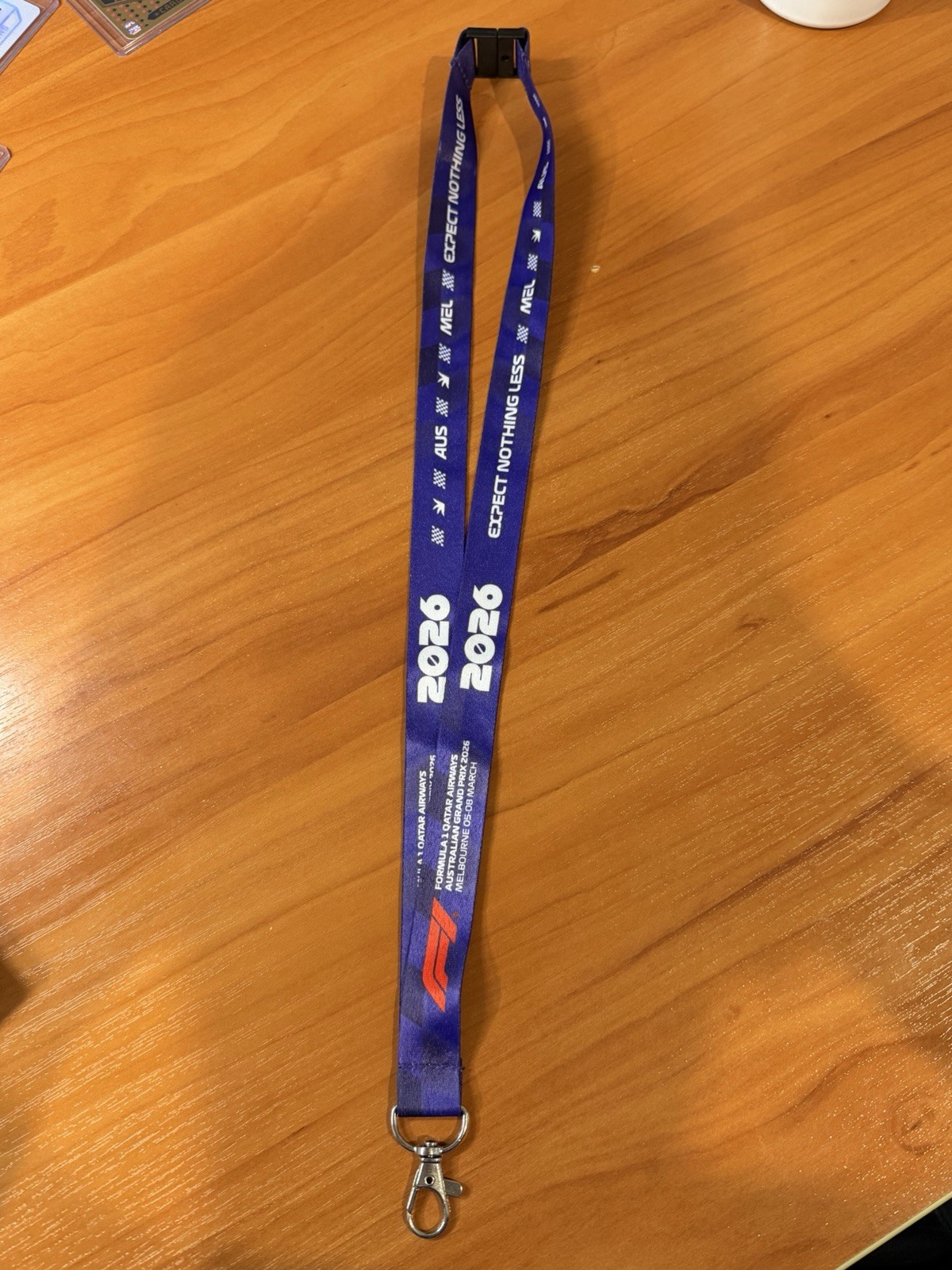 2026 Australia GP Grand Prix Lanyard Lindblad Rookie No Ticket Or Pass