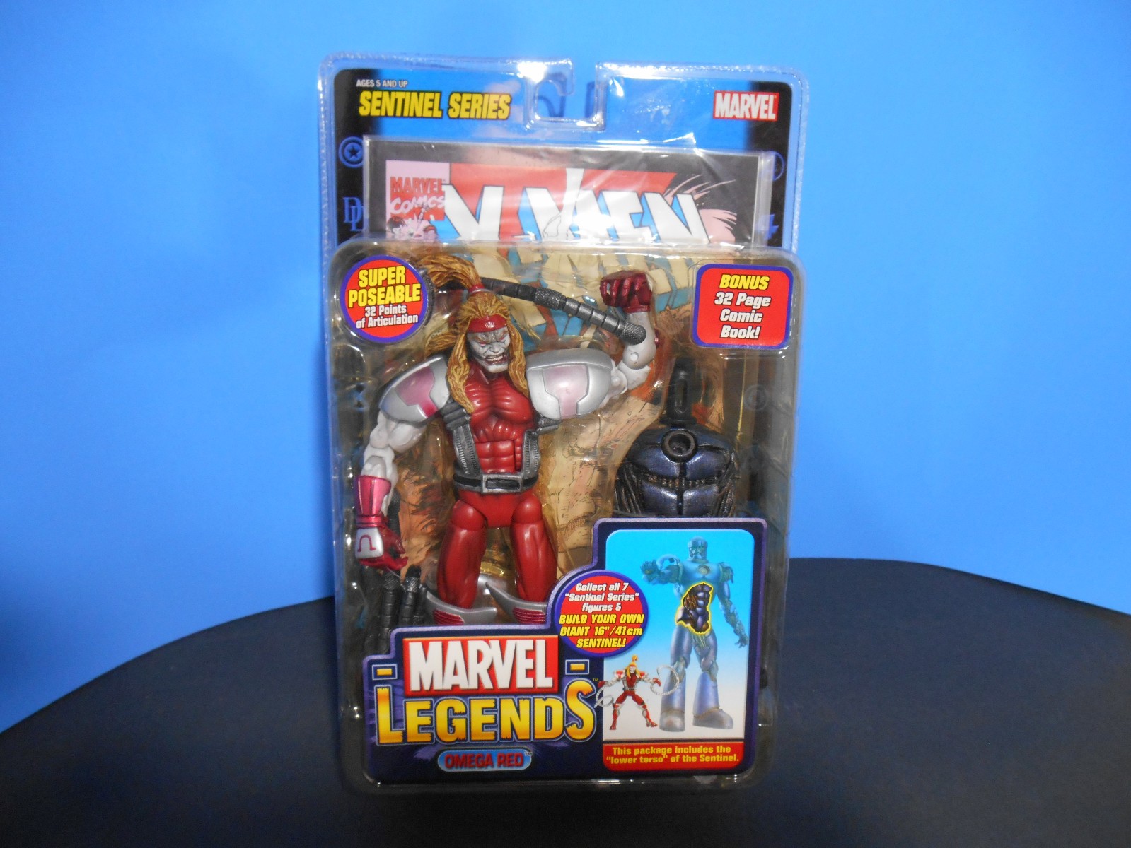 Omega Red Toy Biz Marvel Legends Sentinel Series Sealed 2005