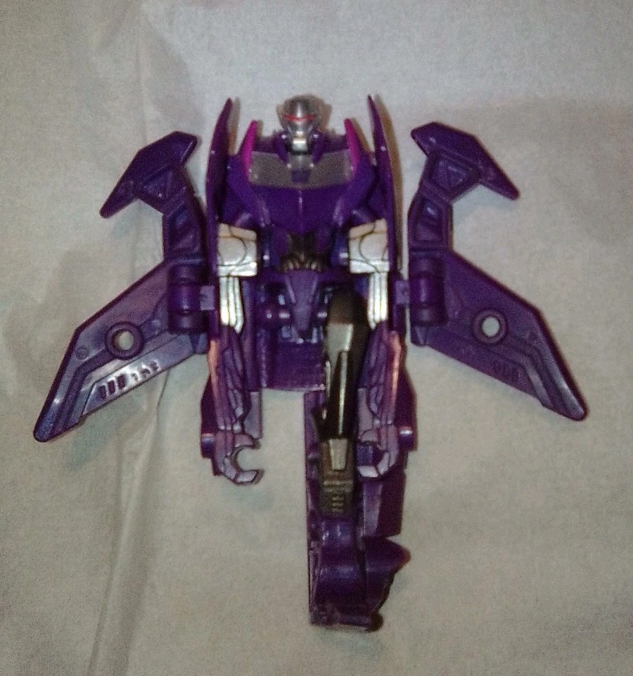 Transformers Prime Cyberverse Decepticon Air Vehicon 2013 Missing One Leg