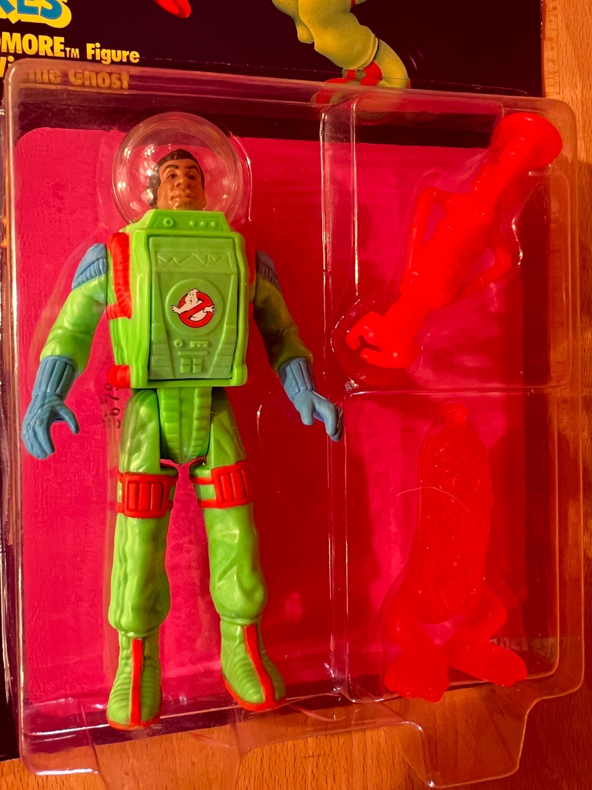 1986 Real Ghostbusters Winston Zeddmore Meanie Wenie Ghost Super Fright Features